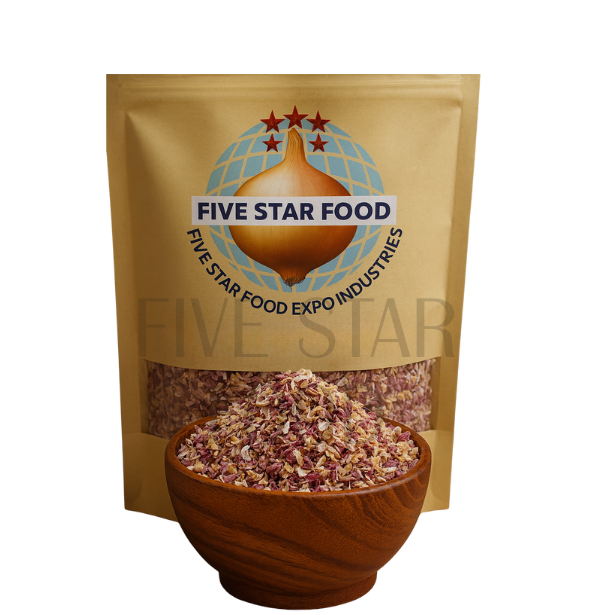 Dehydrated Red Onion Chopped